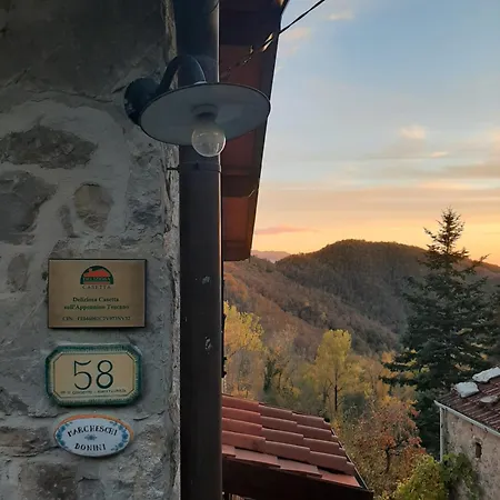 Deliziosa Casetta Sull'appennino Toscano Montefegatesi