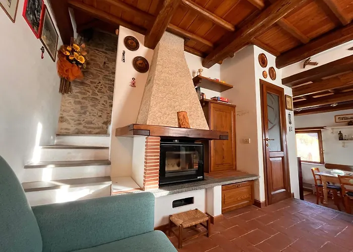 Deliziosa Casetta Sull'appennino Toscano Dağ evi Montefegatesi