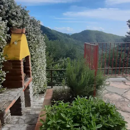 Deliziosa Casetta Sull'appennino Toscano Domek alpejski *